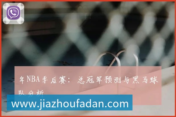 年NBA季后赛：总冠军预测与黑马球队分析